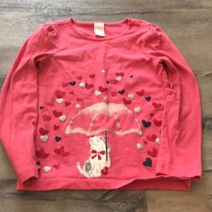 Gymboree Valentines Shirt Size 7